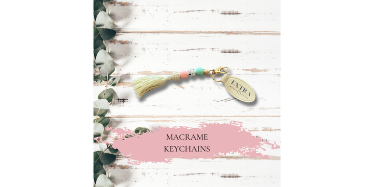 Macrame key chains