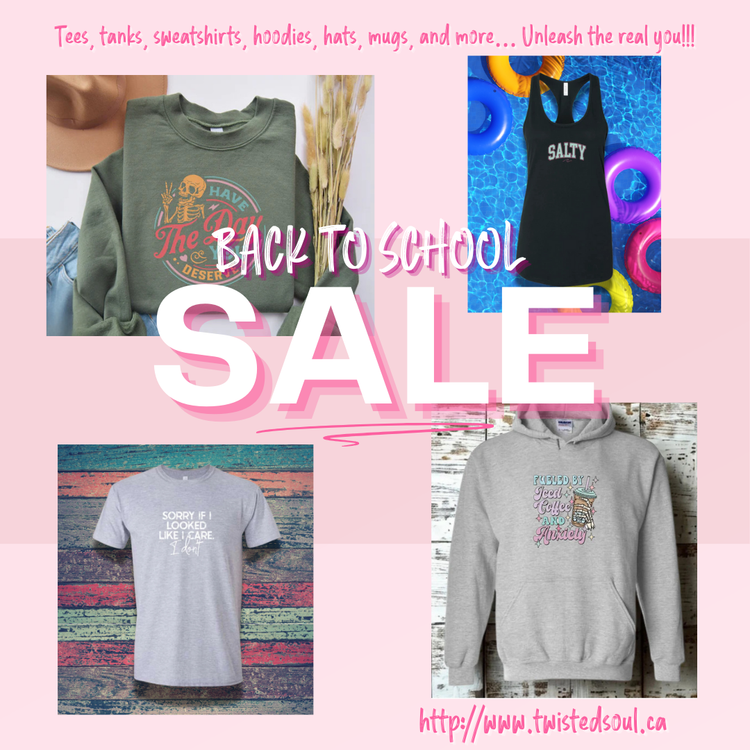 Back to school sale