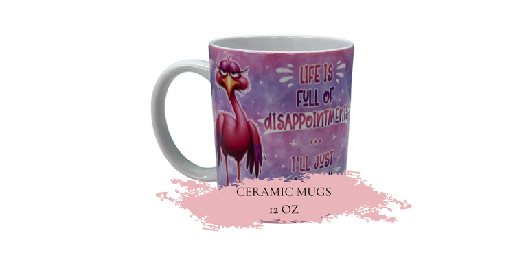 12 oz Ceramic mugs