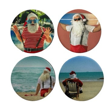 Santa on vacay