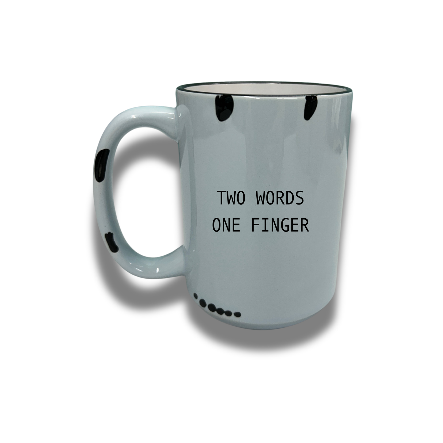 Two words one finger