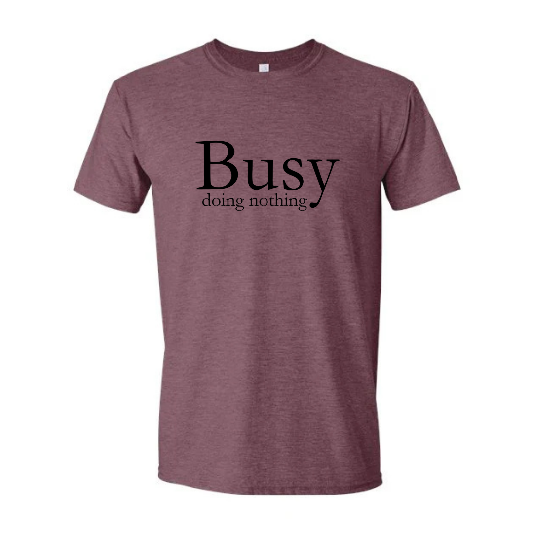 Busy doing nothing