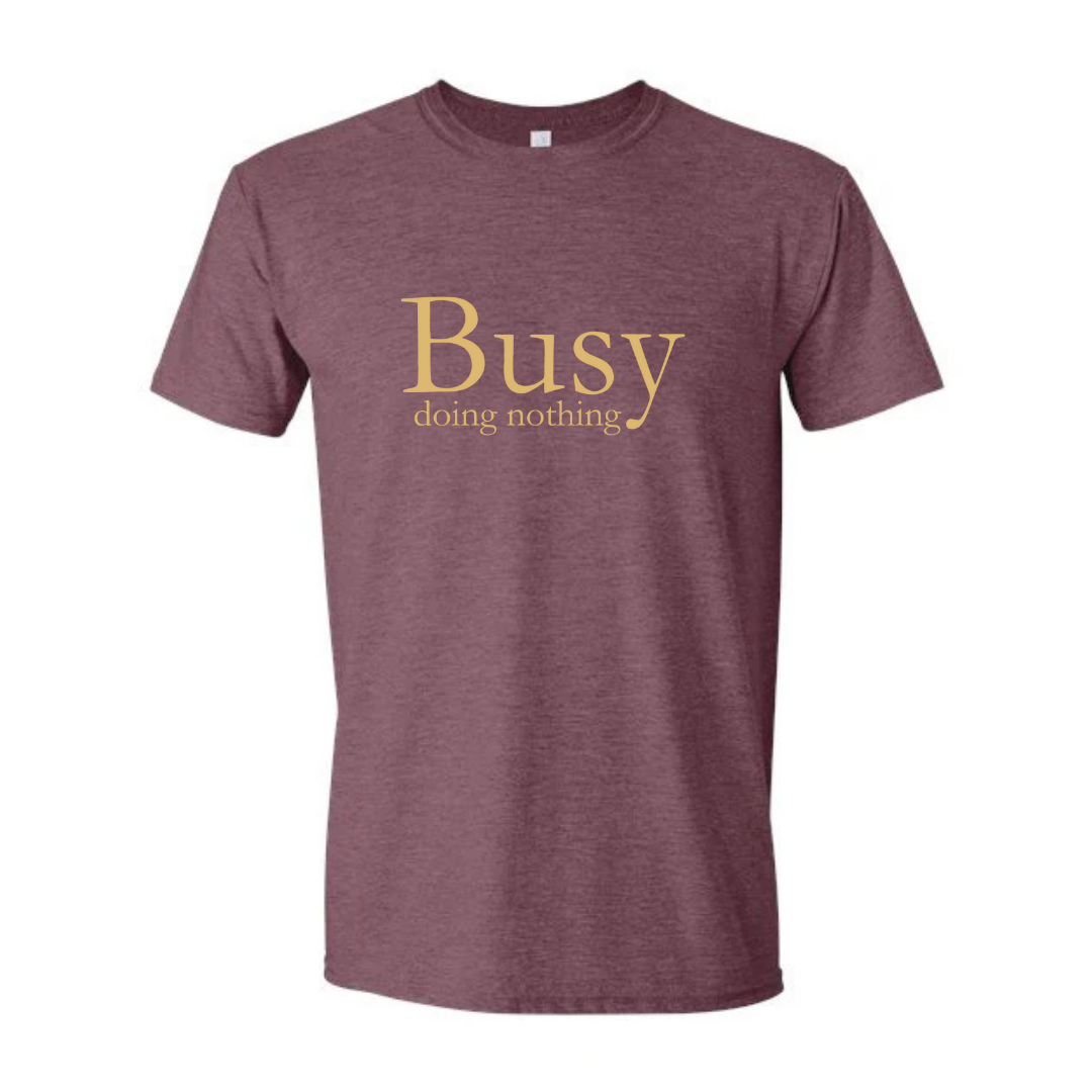 Busy doing nothing