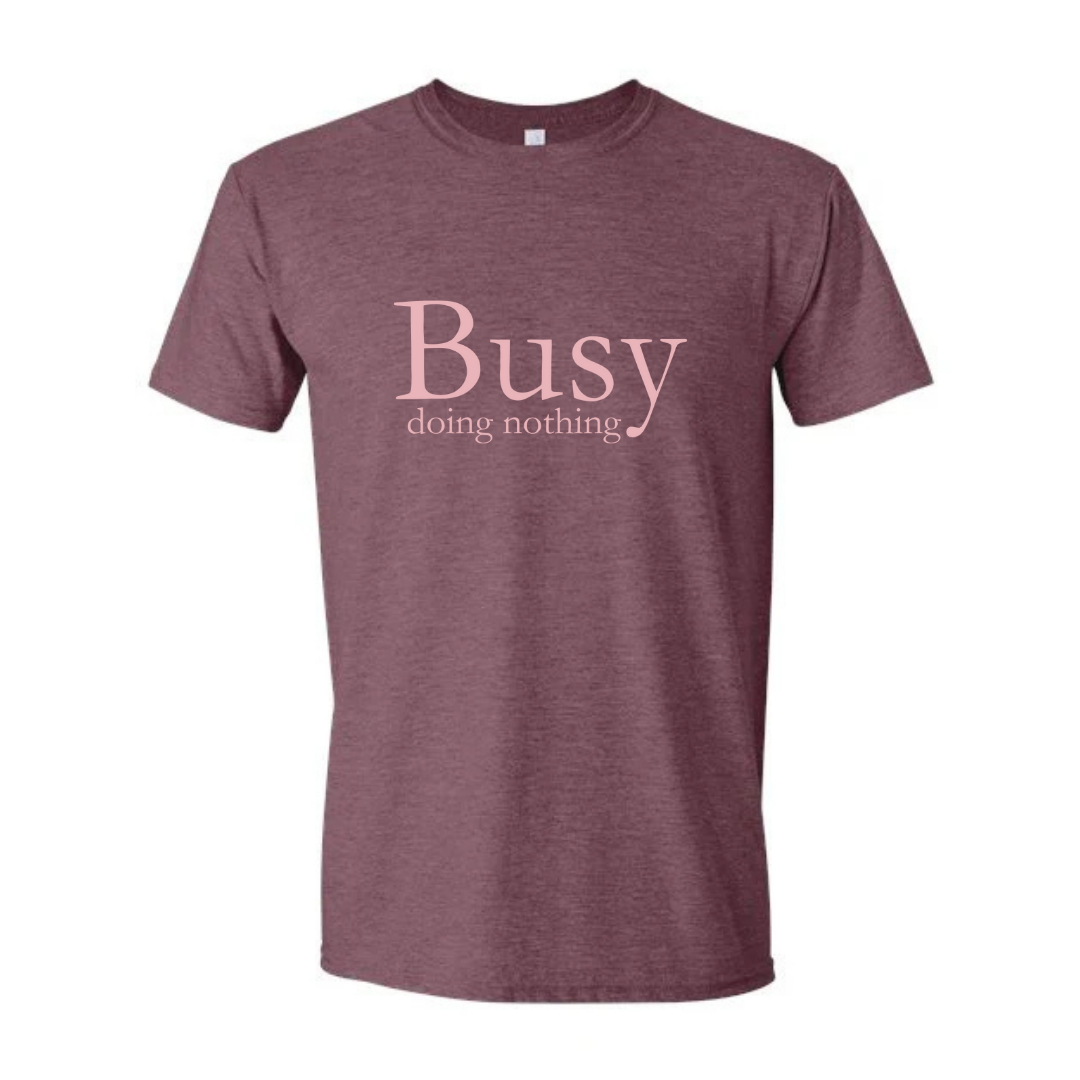 Busy doing nothing