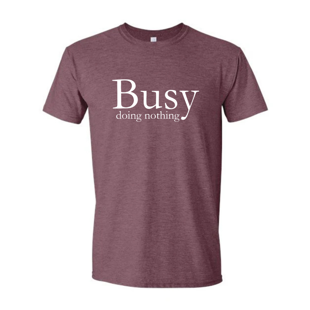 Busy doing nothing