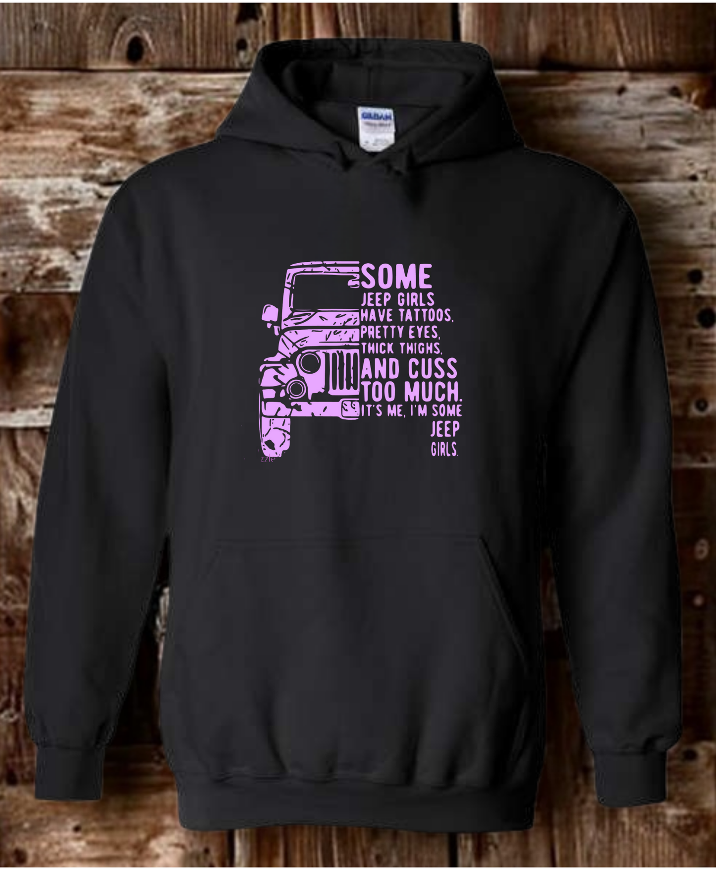 Some jeep girls have tattoos, pretty eyes, thick thighs and cuss too much. It's me, I'm some jeep girls