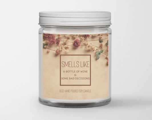 Smells like a bottle of wine & some bad decisions