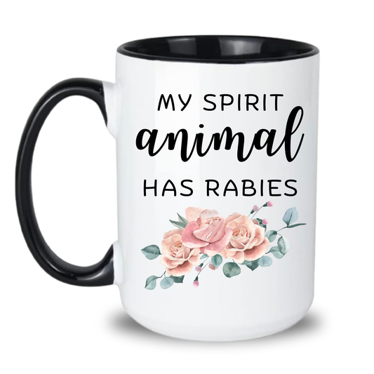 My spirit animal has rabies