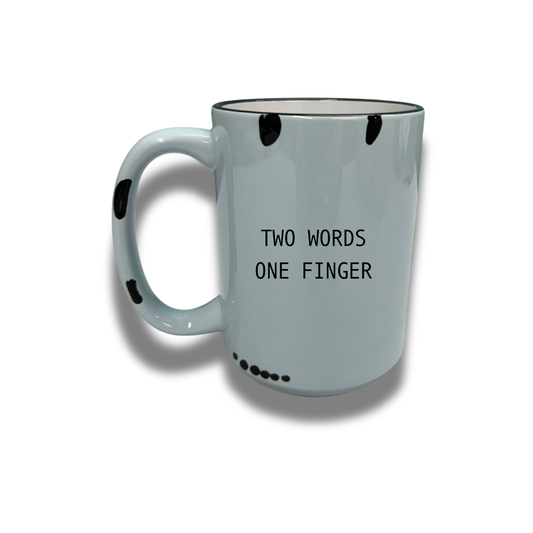 Two words one finger